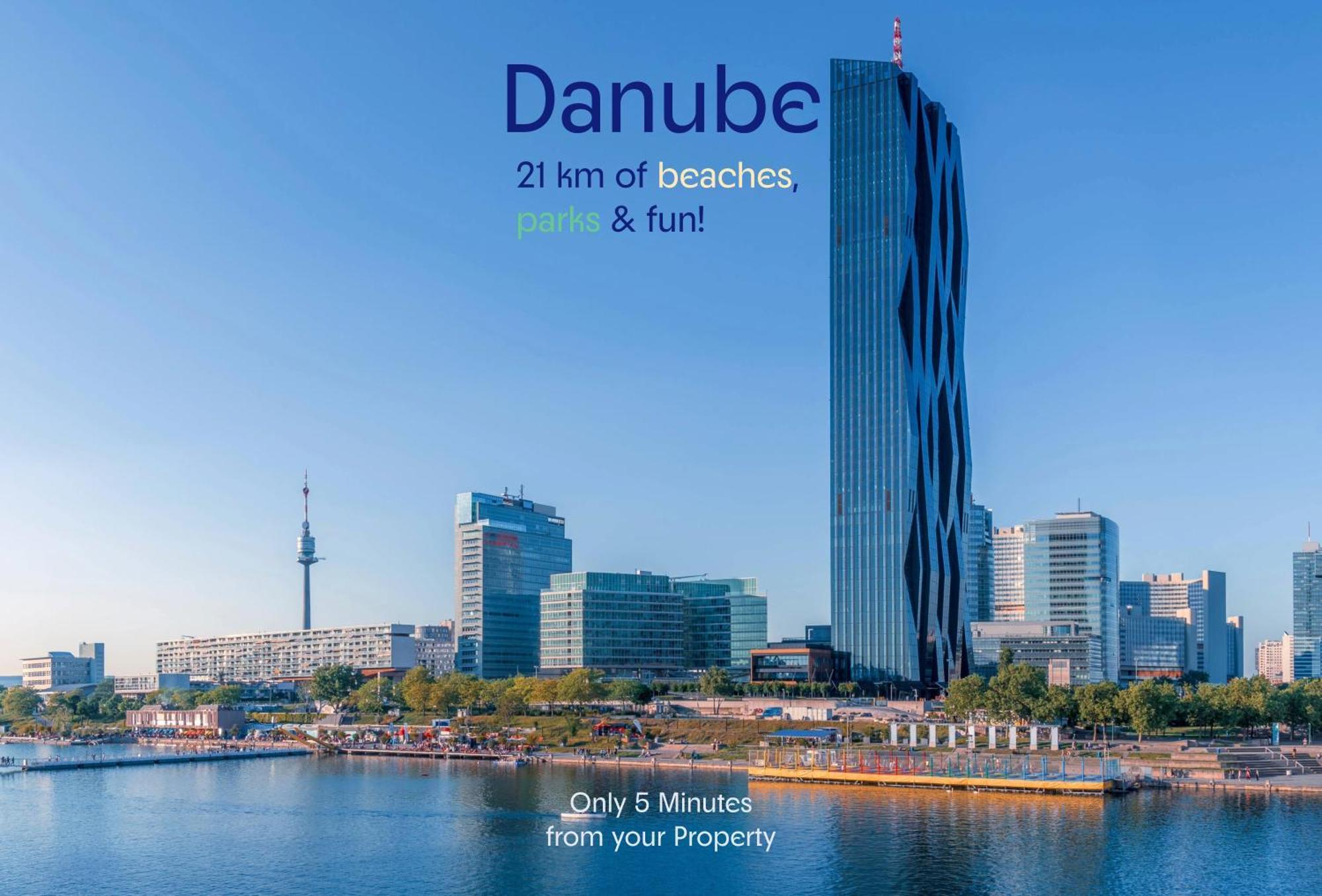 Welcoming 2Br Apt. Near Danube & Millenium Tower Wien Ngoại thất bức ảnh